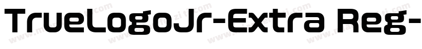 TrueLogoJr-Extra Reg字体转换
